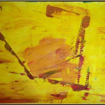 Peinture intitulée "Bateau plume" par Sena, Œuvre d'art originale