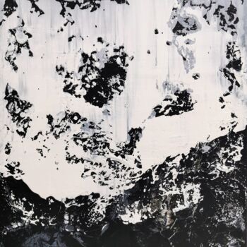 Картина под названием "Abstract 2277" - Alex Senchenko, Подлинное произведение искусства, Акрил Установлен на Деревянная рам…