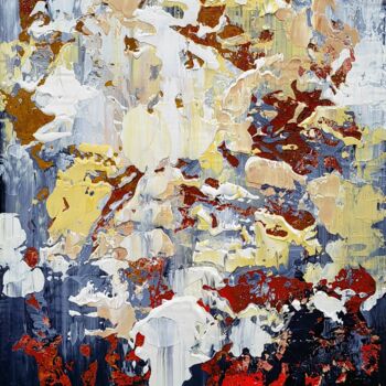 Pittura intitolato "Abstract 22117" da Alex Senchenko, Opera d'arte originale, Acrilico Montato su Telaio per barella in leg…