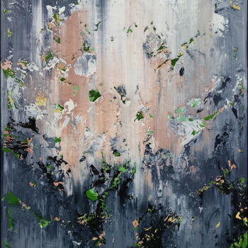 제목이 "Abstract 22135"인 미술작품 Alex Senchenko로, 원작, 아크릴 나무 들것 프레임에 장착됨