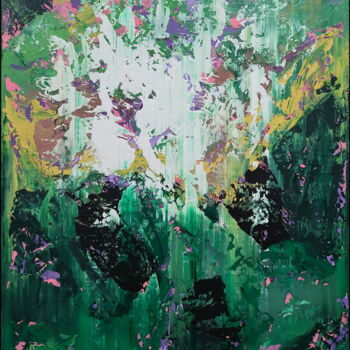 Pittura intitolato "Abstract 22169" da Alex Senchenko, Opera d'arte originale, Acrilico Montato su Telaio per barella in leg…
