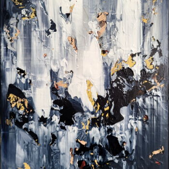 제목이 "Abstract 2343"인 미술작품 Alex Senchenko로, 원작, 아크릴 나무 들것 프레임에 장착됨