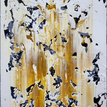 Painting titled "Abstract 2347" by Alex Senchenko, Original Artwork, Acrylic Mounted on Wood Stretcher frame
