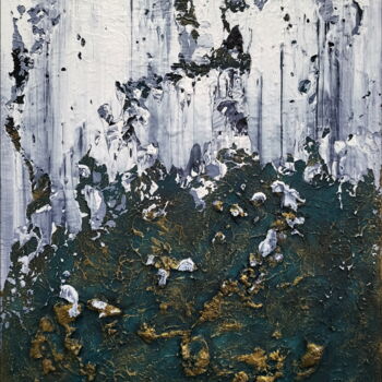 제목이 "Abstract 2350"인 미술작품 Alex Senchenko로, 원작, 아크릴 나무 들것 프레임에 장착됨