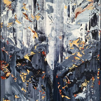제목이 "Abstract 2367"인 미술작품 Alex Senchenko로, 원작, 아크릴 나무 들것 프레임에 장착됨