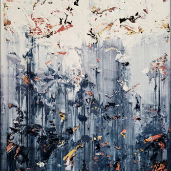 제목이 "Abstract 2373"인 미술작품 Alex Senchenko로, 원작, 아크릴 나무 들것 프레임에 장착됨