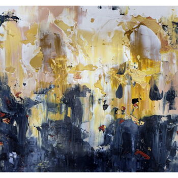 Картина под названием "Abstract P 2306" - Alex Senchenko, Подлинное произведение искусства, Акрил