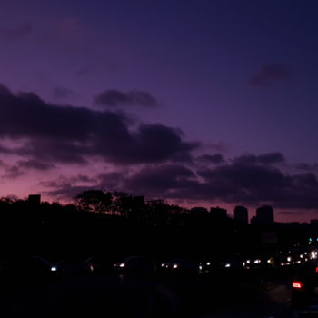 Фотография под названием "Purple Road" - Öykü Şen, Подлинное произведение искусства, Цифровая фотография