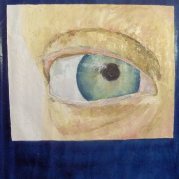 Pittura intitolato "Te miro" da Marcela, Opera d'arte originale