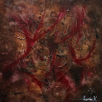 Painting titled "Delusion" by Serdar Kisacik, Original Artwork, Acrylic