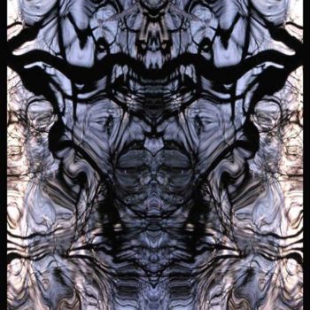 Arts numériques intitulée "symétrie06" par Serein, Œuvre d'art originale, Peinture numérique