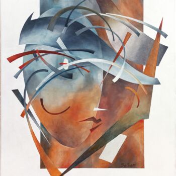 Malerei mit dem Titel "Casablanca" von Serg Sam, Original-Kunstwerk, Öl