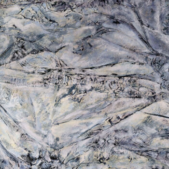 Peinture intitulée "Une géologie des te…" par Serge Assmann, Œuvre d'art originale, Acrylique Monté sur Châssis en bois