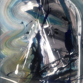 Картина под названием "abstraction-3.jpg" - Serge Berry, Подлинное произведение искусства