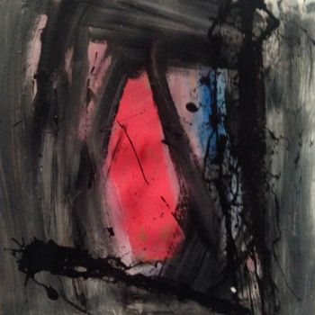 Malarstwo zatytułowany „Abstraction -24” autorstwa Serge Berry, Oryginalna praca