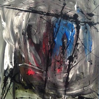 Pittura intitolato "Abstraction -25" da Serge Berry, Opera d'arte originale