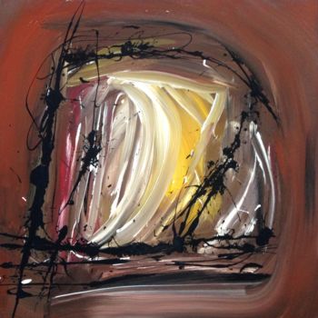 Malerei mit dem Titel "Abstraction 31" von Serge Berry, Original-Kunstwerk