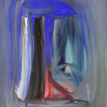 Pintura intitulada "Abstraction 34" por Serge Berry, Obras de arte originais, Acrílico