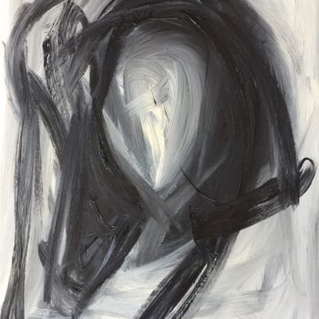 Malerei mit dem Titel "Abstraction 35" von Serge Berry, Original-Kunstwerk