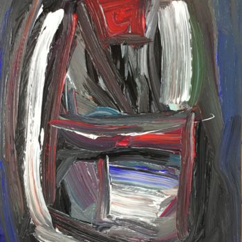 Malerei mit dem Titel "Abstraction 39" von Serge Berry, Original-Kunstwerk