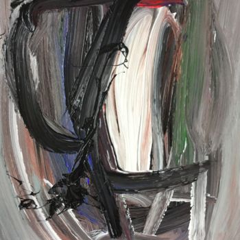 Peinture intitulée "Abstraction 40" par Serge Berry, Œuvre d'art originale