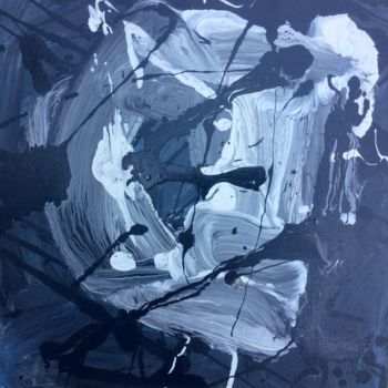 Pittura intitolato "Aden sea" da Serge Berry, Opera d'arte originale, Acrilico