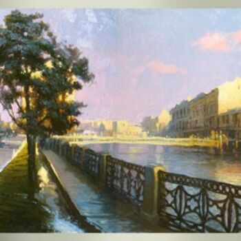 Malarstwo zatytułowany „" S-Petersburg  "” autorstwa Serge Ivantsov, Oryginalna praca