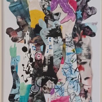 Painting titled "MELI-MELO AFRICASIE" by Serge Maronese, Original Artwork, Acrylic