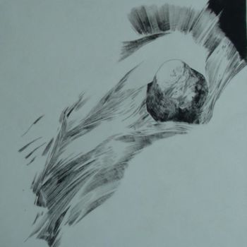 Peinture intitulée "Naissance d'un aber…" par Serge Marzin, Œuvre d'art originale