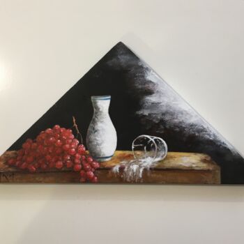 Peinture intitulée "Grains de plaisir" par Serge Mathiot, Œuvre d'art originale, Acrylique
