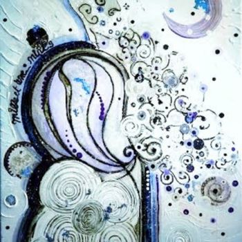 Peinture intitulée "mille et une nuits" par Serge Prowizur, Œuvre d'art originale, Acrylique