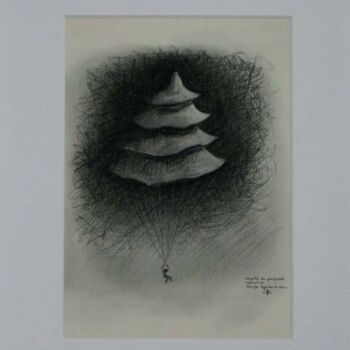 Gravures & estampes intitulée "Traité du parachute…" par Serge Reynaud (Art of Flying), Œuvre d'art originale, Impression nu…
