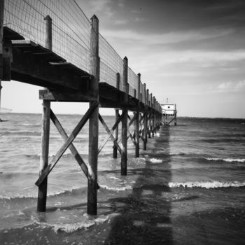 Photographie intitulée "Carrelet" par Serge Ricome, Œuvre d'art originale, Photographie numérique