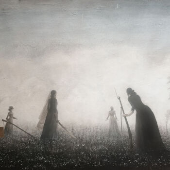 "From Fog" başlıklı Tablo Serge Sunne tarafından, Orijinal sanat, Akrilik