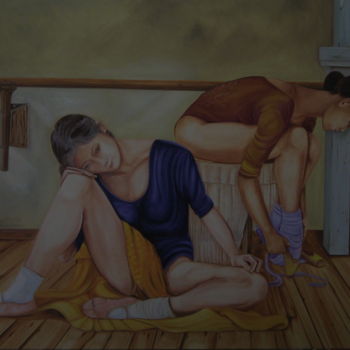 Pintura intitulada "LES ETOILES" por Serge Vanderhaegen, Obras de arte originais, Óleo
