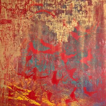 Malerei mit dem Titel "La Primavera!" von Sergei Zalivatskii, Original-Kunstwerk, Tempera Auf Keilrahmen aus Holz montiert
