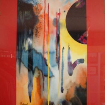 Pittura intitolato "Abstrait" da Serge Cabanel, Opera d'arte originale