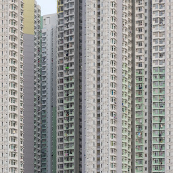 Fotografia intitolato "Sheer Urbanism III…" da Serge Horta, Opera d'arte originale, Fotografia digitale