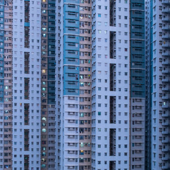 Fotografia intitolato "Sheer Urbanism X -…" da Serge Horta, Opera d'arte originale, Fotografia digitale