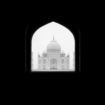 Fotografie getiteld "The Taj #4 - (Small…" door Serge Horta, Origineel Kunstwerk, Digitale fotografie