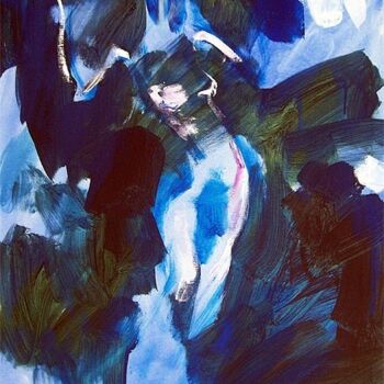 "In Blue" başlıklı Tablo Sergej Jakovlev tarafından, Orijinal sanat
