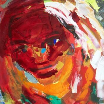 Painting titled "Sunny Girl" by Sergej Jakovlev, Original Artwork