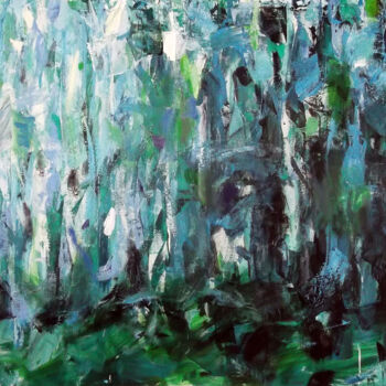 Pittura intitolato "whiteforest-150x140…" da Sergej Jakovlev, Opera d'arte originale