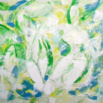 제목이 "Spring Fresco"인 미술작품 Sergej Jakovlev로, 원작, 아크릴