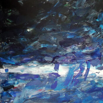 Malarstwo zatytułowany „North Wind /watch?v…” autorstwa Sergej Jakovlev, Oryginalna praca, Akryl