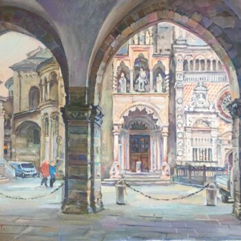 Pintura titulada "Лучковые арки. г. Б…" por Sergej Smirnov, Obra de arte original, Oleo