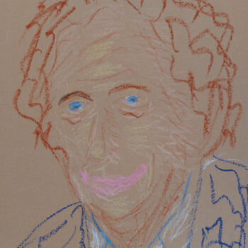 Drawing titled "Portrait of Pierre…" by Sergej Danko, Original Artwork, Pastel
