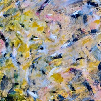 Pintura intitulada "Douceur 2" por Serge Leroux, Obras de arte originais, Acrílico