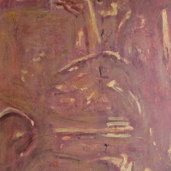 Painting titled "Acajou 2" by Serge Leroux, Original Artwork, Acrylic