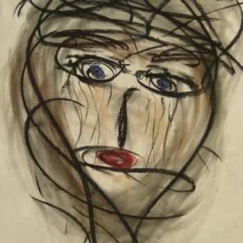 Peinture intitulée "Madonne" par Sergentdelire, Œuvre d'art originale